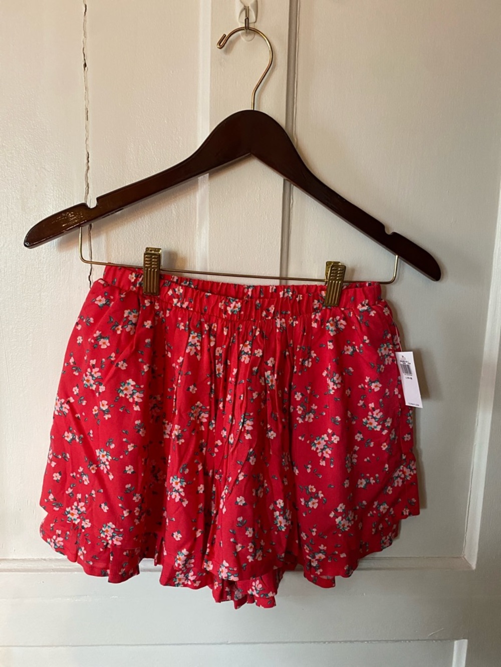 Old Navy Red Floral Girls' Skort